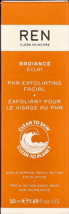 Actual product image Ren Radiance PHA Exfoliating Facial 50 ml (Exfoliation, 50 ml)