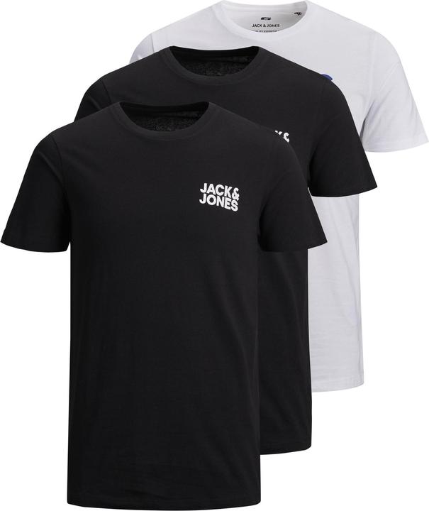 Actual product image Jack & Jones 3-Pack Classic Logo Print T-Shirt (XS)