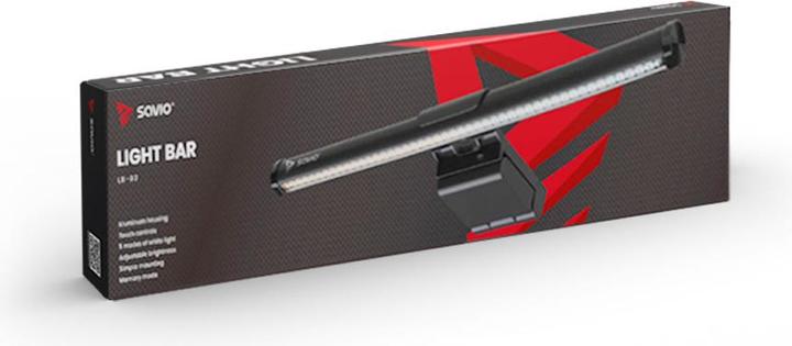 Image du produit Savio LB-02 Lightbar Lampe LED USB pour écran 5W noire