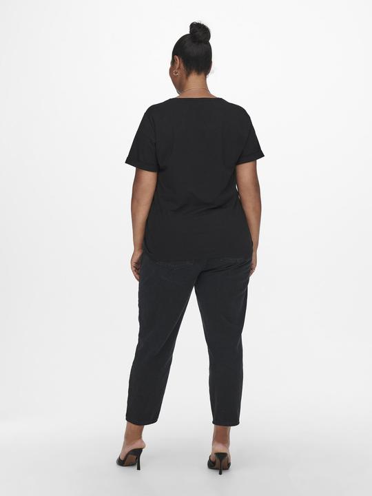 Immagine prodotto Only Vestibilità regolare Scollo rotondo Polsini ripiegati T-shirt T-shirt (XL)