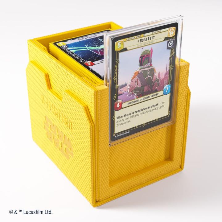 Immagine prodotto Gamegenic GGS20161 - Star Wars: Unlimited Deck Pod, per un massimo di 60 carte a busta doppia, giallo