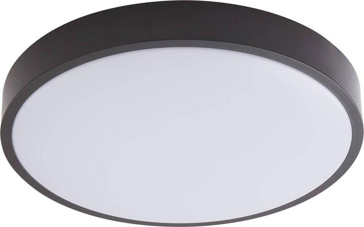 Produktbild Lindby Medon LED-Deckenlampe IP44 schwarz Ø38cm (2700 lm)
