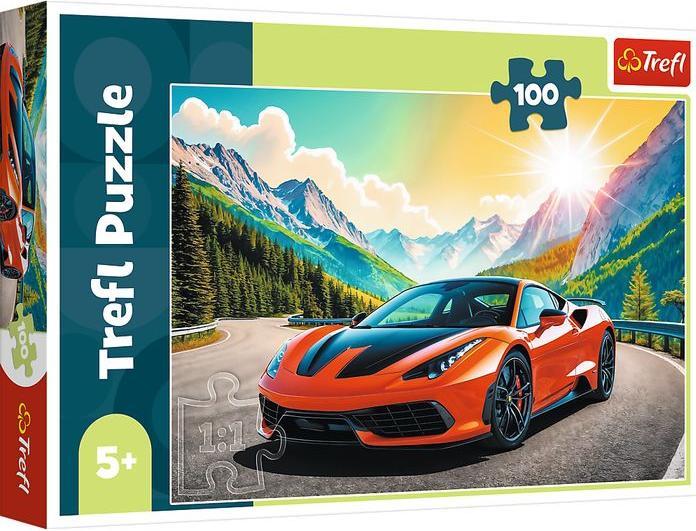 Produktbild Trefl Puzzle 100 – Sportwagen (100 Teile)