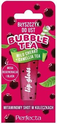 Perfecta Bubble Tea Lip Gloss Wild Cherry Camellia Tea 10g (Wild Cherry, Camellia Tea)