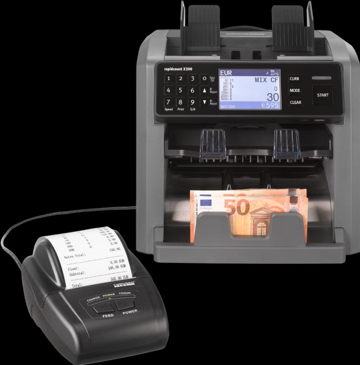 Actual product image ratiotec RTP 300 receipt printer black - printer