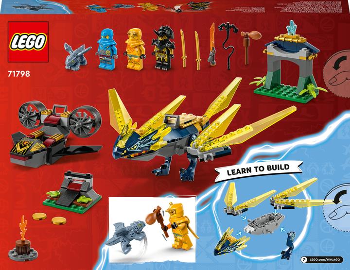 Produktbild LEGO Duell zwischen Nya und Arins Babydrachen (71798, LEGO Ninjago)