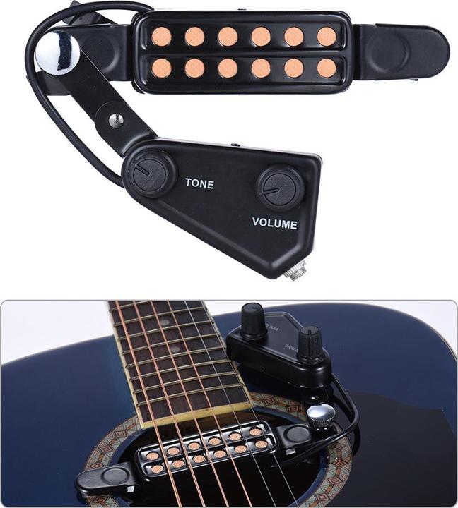 Image du produit JTI Amplificateur 12 trous pour guitare acoustique