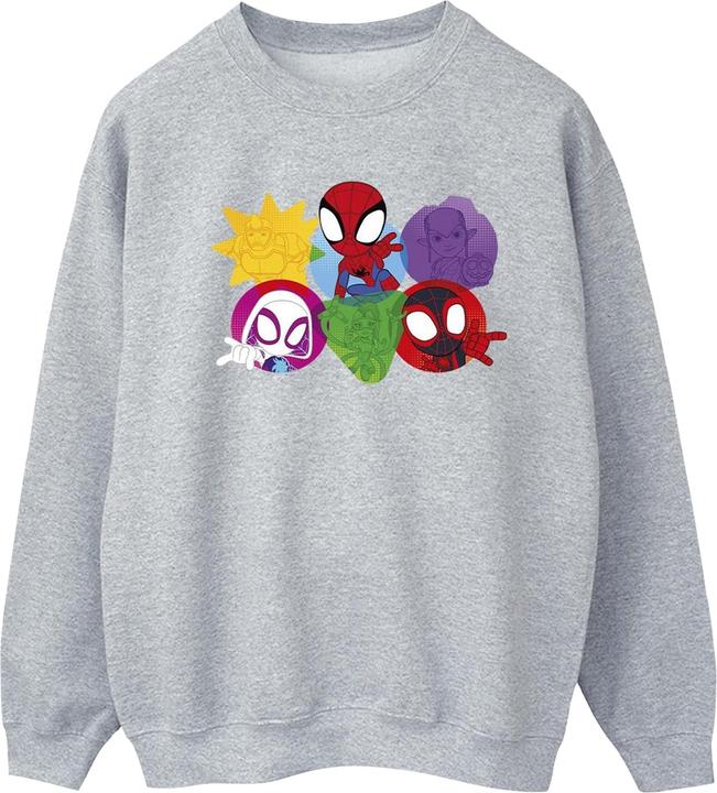 Spidey And His Amazing Friends Faces Sweatshirt (4XL)