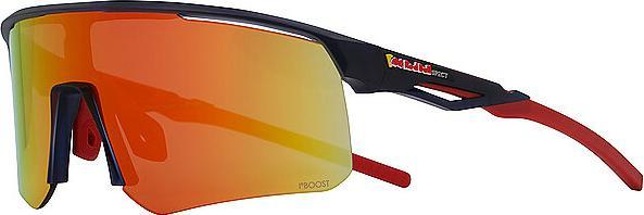 Image du produit Red Bull Spect Radbrille Riddle I°BOOST (Bleu foncé, Miroir rouge, Bleu foncé mat)