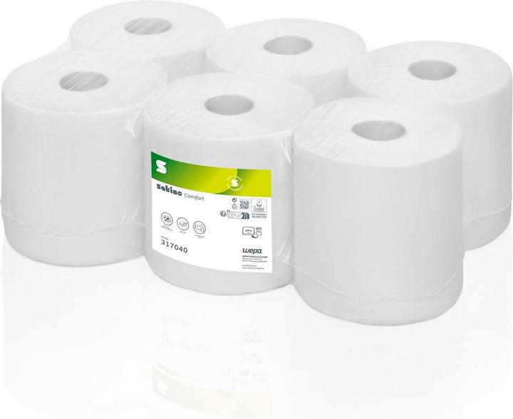 Produktbild Gembird Centre Feed Rolls for Feed point system RPMB1300,1-Ply, 300m, recycled tissue, (6pc (6 x)