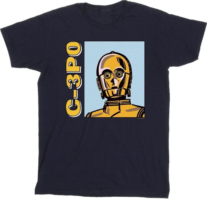 Star Wars C3PO Line Art TShirt (M)