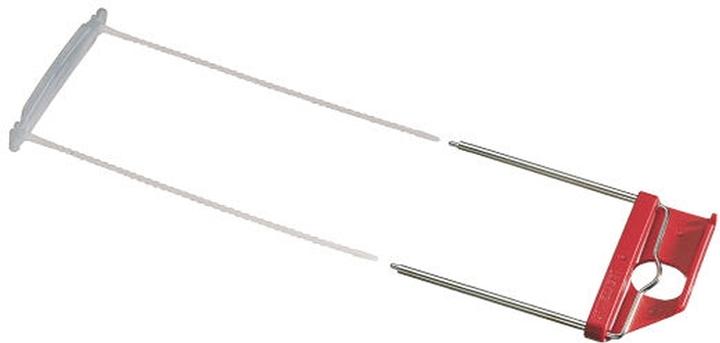 Actual product image Leitz Archive filing clip, colorless, one-piece plastic, filling height: 70 mm, without cover rail