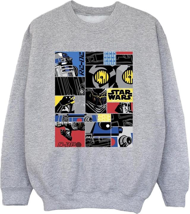 Star Wars Droid Montage Sweatshirt Jungen