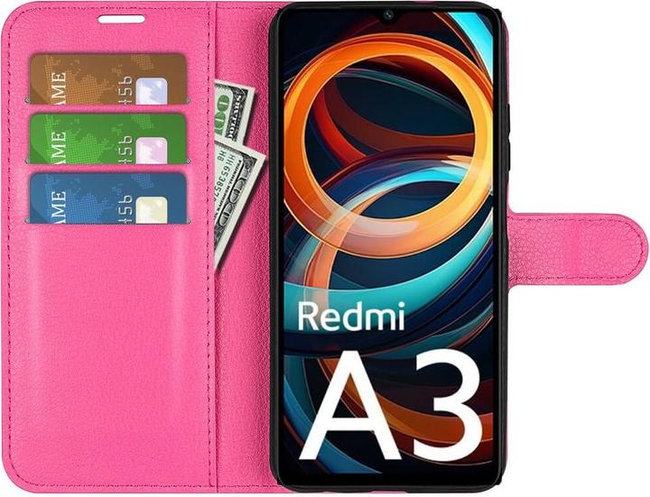 Productafbeelding Cover-Discount Xiaomi Redmi A3 - Leren Hoesje (Xiaomi Redmi A3)