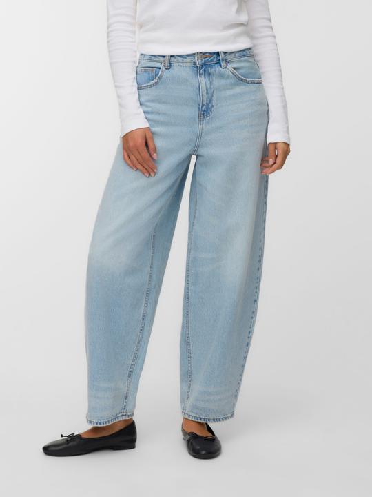 Produktbild Vero Moda VMBILLIE Hohe Taille Barrel Fit Jeans Mom Jeans (W30/L34)