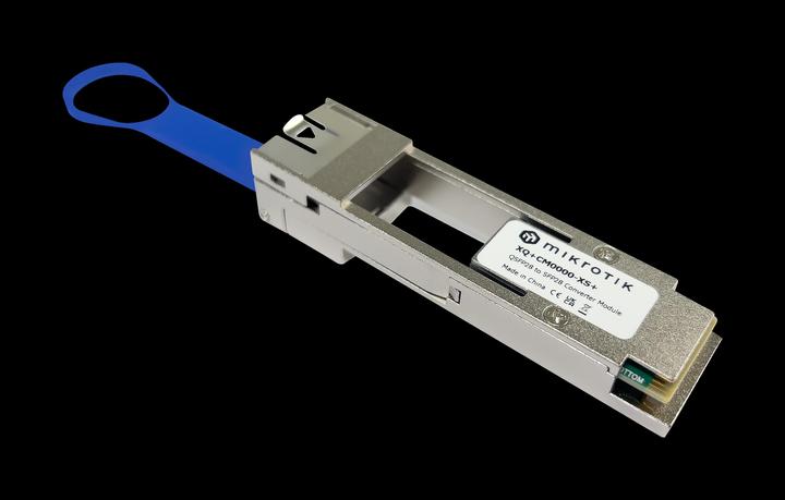 Produktbild MikroTik 100G QSFP28 to 25G SFP28 adapter XQ+CM0000-XS+