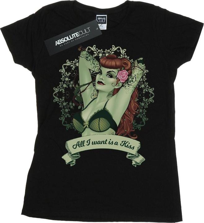 Poison Ivy All I want Is A Kiss TShirt (XXL)
