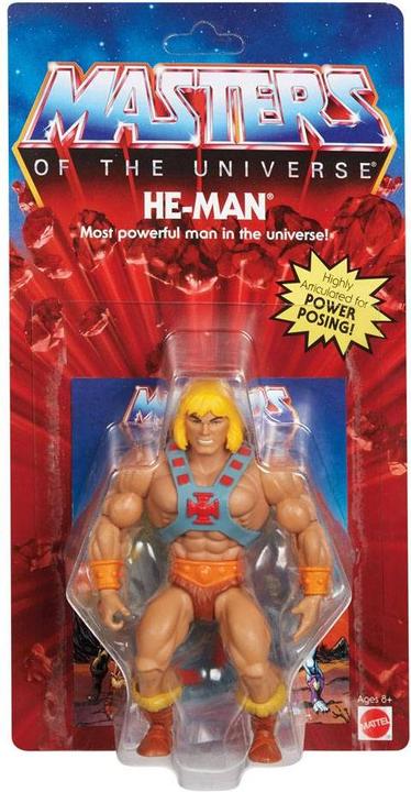 Actual product image Masters of the Universe Origins He-Man Action Figure