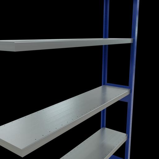 Produktbild Schulte Lagertechnik Stecksystem Anbauregal MULTIplus250 mit Längenriegel