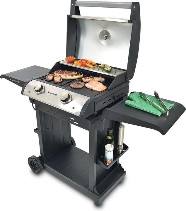 Wellcraft Gourmet-Profi-Elektrogrill 2200 W (2.20 kW)