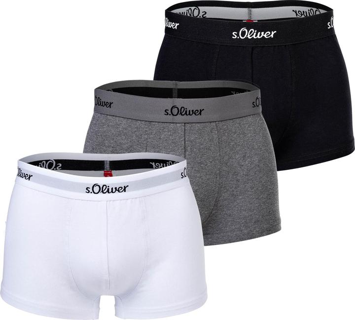 Immagine prodotto S.Oliver Boxer casual elasticizzati - 19978 (XL, confezione da 3)