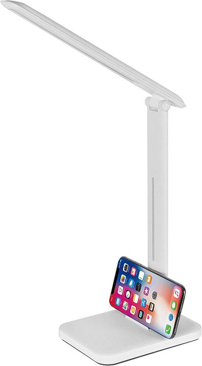 Produktbild Blaupunkt 6W LED Schreibtischlampe - Weiss - Dimmbar - Einstellbare Helligkeit und Farbtemperatur (350 lm)