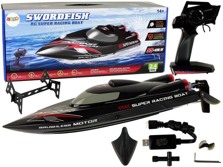 No Name Motorboot R/C WL916 55 km/h schwarz