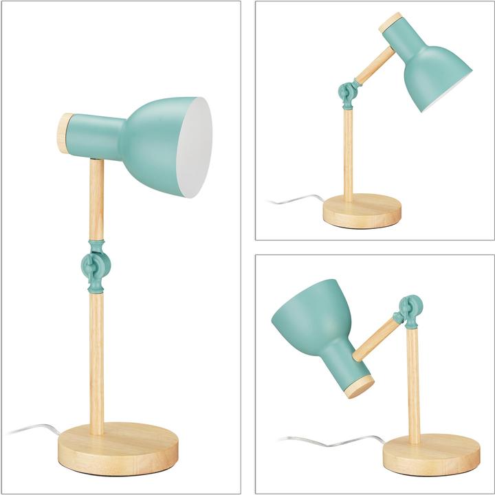 Image du produit Relaxdays Lampe de bureau (E14)