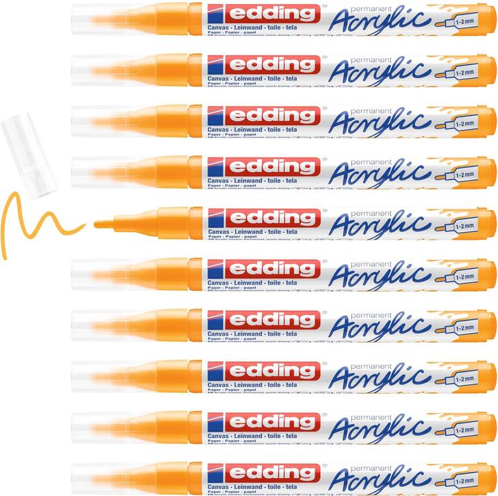 Actual product image Edding Acrylic marker 5300 Fine (Sun yellow, 2 mm, 1 x)