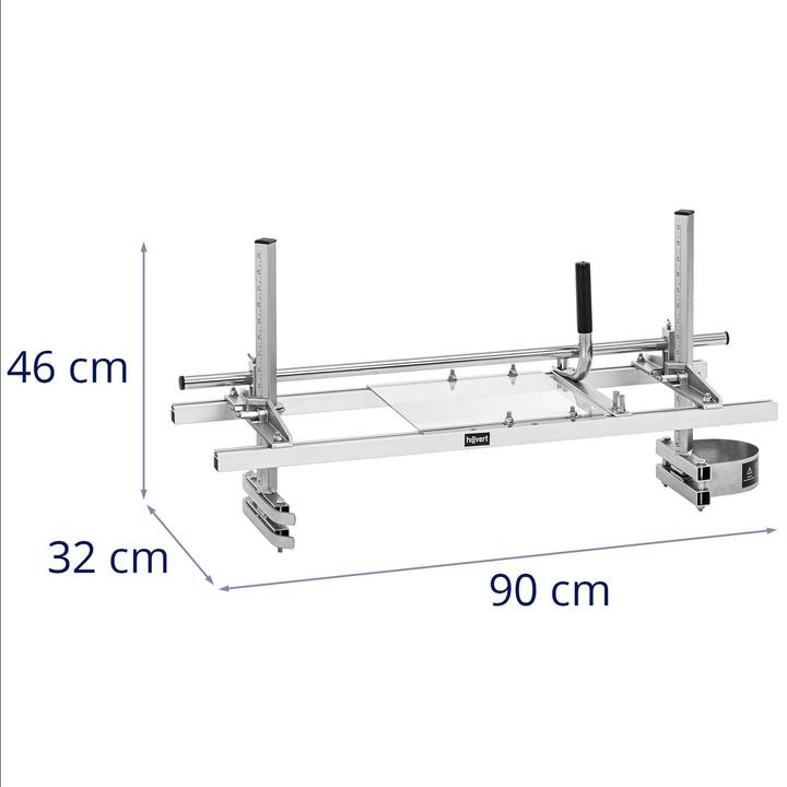 Produktbild Hillvert Mobiles Sägewerk für Kettensägen bis 90 cm / 36" Breite bis 81 cm (32")