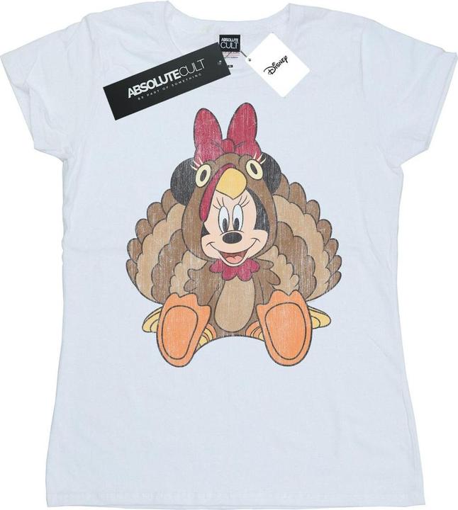 Disney Minnie Mouse Thanksgiving Turkey Costume TShirt (XXL)