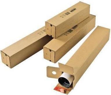 Produktbild Colompac Versandhülse 10,8x10,8x108cm braun Wellpappe (10 Stück)