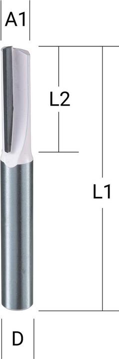 Produktbild Makita Fräser Nut Einschneider 6mm