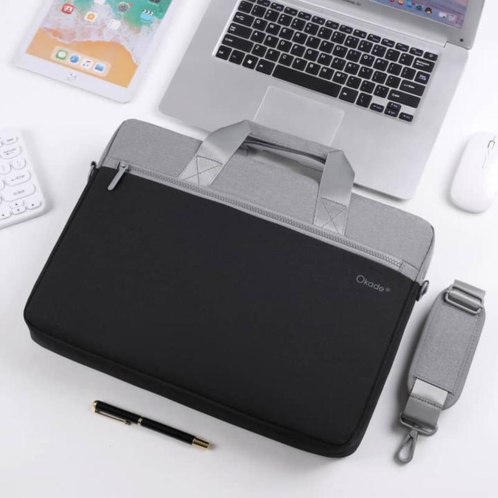 Actual product image Okade MacBook / laptop bag, 15.6 inch, T66, black (15.60")