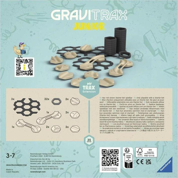 Immagine prodotto Ravensburger GraviTrax Junior Extension Trax