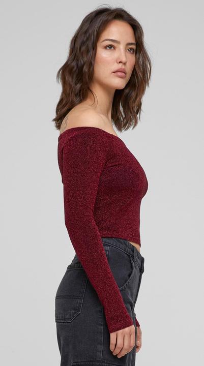 Immagine prodotto Urban Classics Ladies Off Shoulder Glitter Longsleeve (XL)