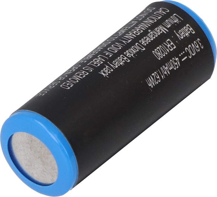 Actual product image AccuCell ER10280 LiSOCl2 Batterie 3,7 Volt 1,68Wh 450mAh, Abmessungen ca. 28 x 10mm (1 pcs., 450 mAh)