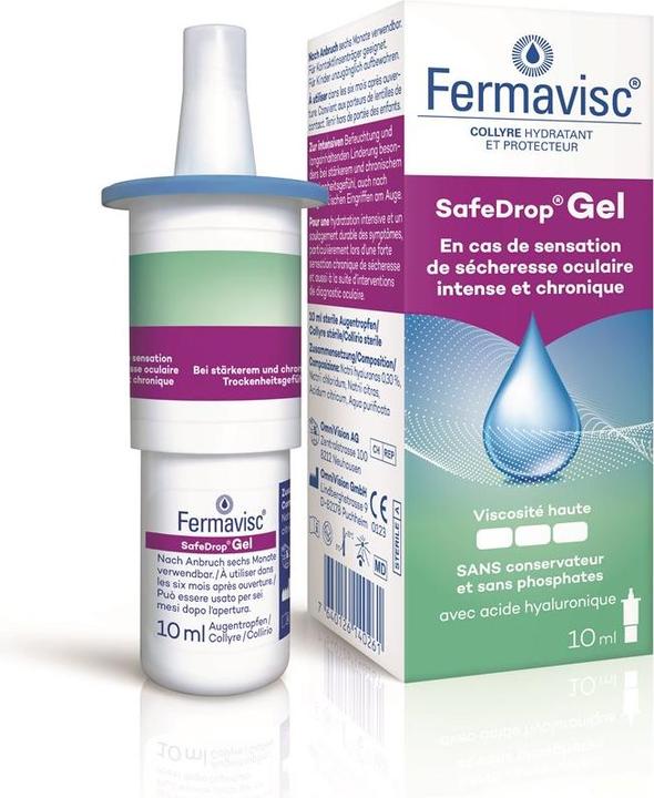 OmniVision SafeDrop Gel Gtt Opht 0,3 (10 ml, Fermavisc SafeDrop Gel Gtt Opht 0,3)