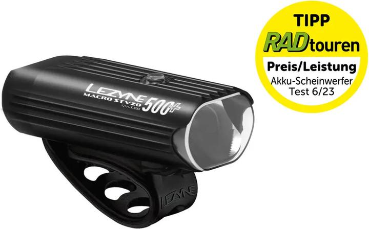 Actual product image Lezyne Macro StVZO 400+ Front (500 lm, 500 lm)