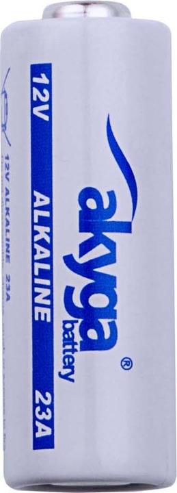 Produktbild Akyga 23A Spezial-Batterie 23 A Zink-Kohle 12 V 48 mAh 1 St. (1 Stk., A23, 48 mAh)