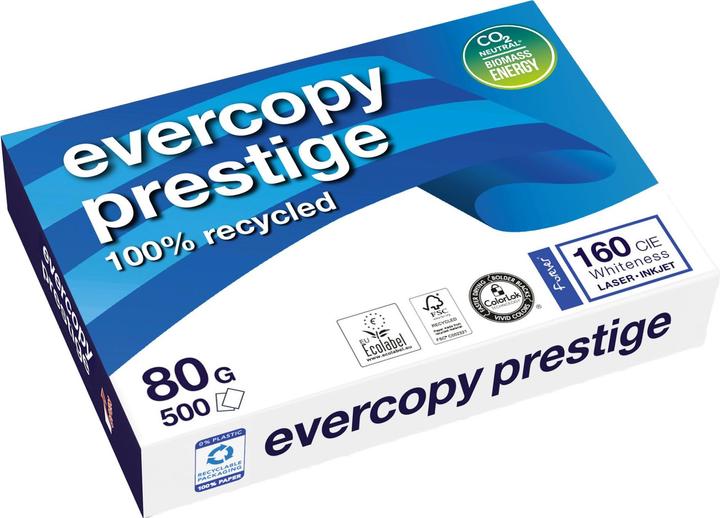 Produktbild Clairefontaine Evercopy Kopierpapier Prestige (80 g/m², 500 x, A4)
