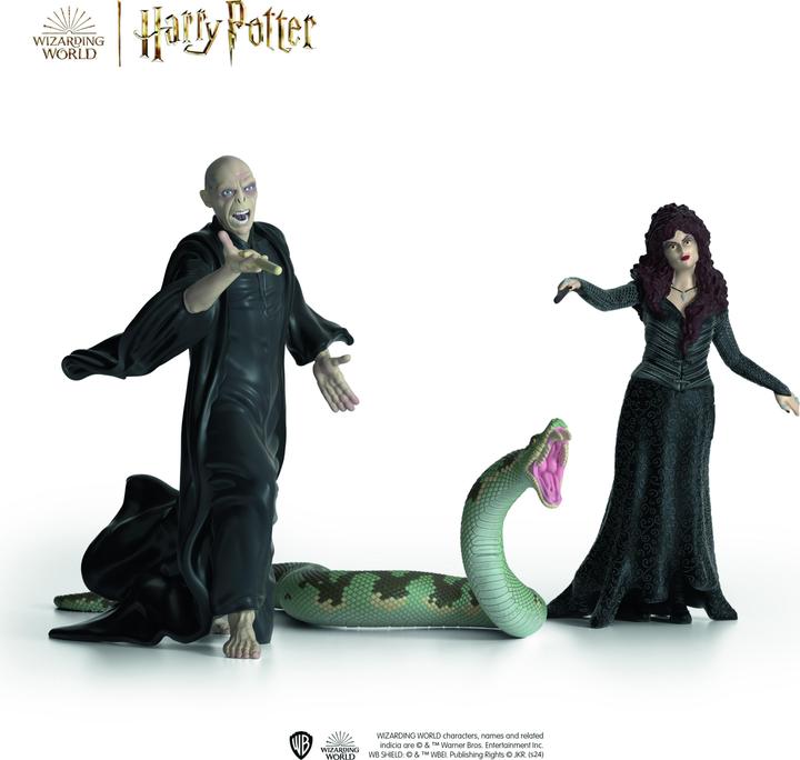 Actual product image Schleich Lord Voldemort™, Nagini & Bellatrix Lestrange