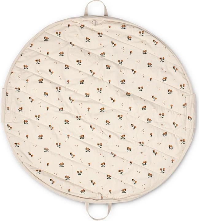 Liewood 2 in 1 play blanket Svende Peach / Sandy (110 x 110 cm)