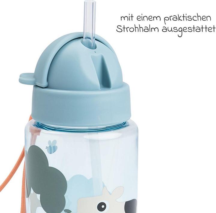 Produktbild Done by Deer Trinklernbecher & Trinklernflaschen Trinkflasche mit Strohhalm 280 ml - Tiny (0.28 l)