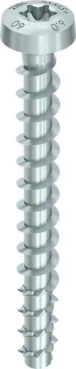 Produktbild Heco MULTI-MONTI-plus P Betonschraube Pan-Head TX 6x50 mm blau verzinkt 100 Stück (100 Schrauben pro Stück)