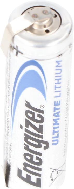 Actual product image Energizer Ultimate Lithium L91 Mignon 1,5V mit Lötfahnen U-Form (1 pcs., AA, 3000 mAh)