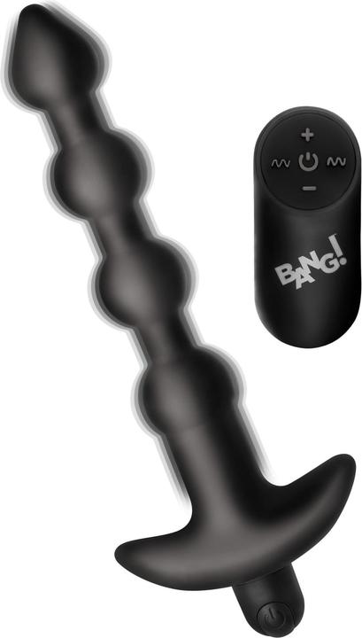 Image du produit XR Brands Perles anales vibrantes en silicone et télécommande