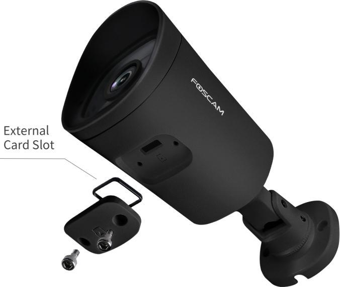 Immagine prodotto Foscam FI9912P - Telecamera IP Full HD 2MP - Zwart (1920 x 1080 Pixels)