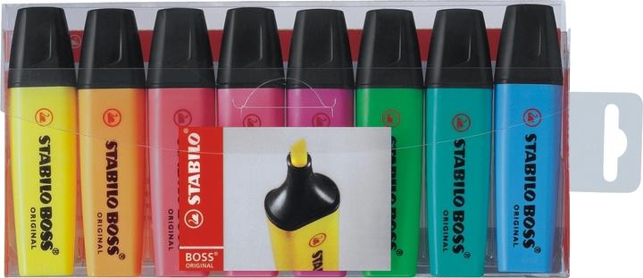 Actual product image STABILO Boss Original (Assorted, 5 mm, 8 x)