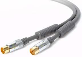 Produktbild Techline RF coaxial cable Coax Grey (Antennenkabel)